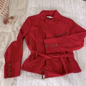 Cute Belted Jacket